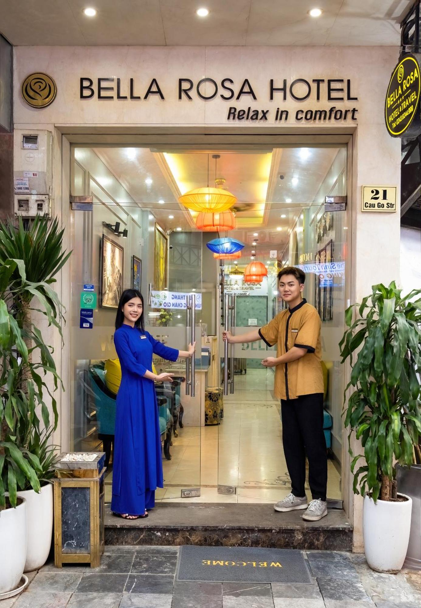 Bella Rosa Hotel & Travel Hanoi Exterior photo
